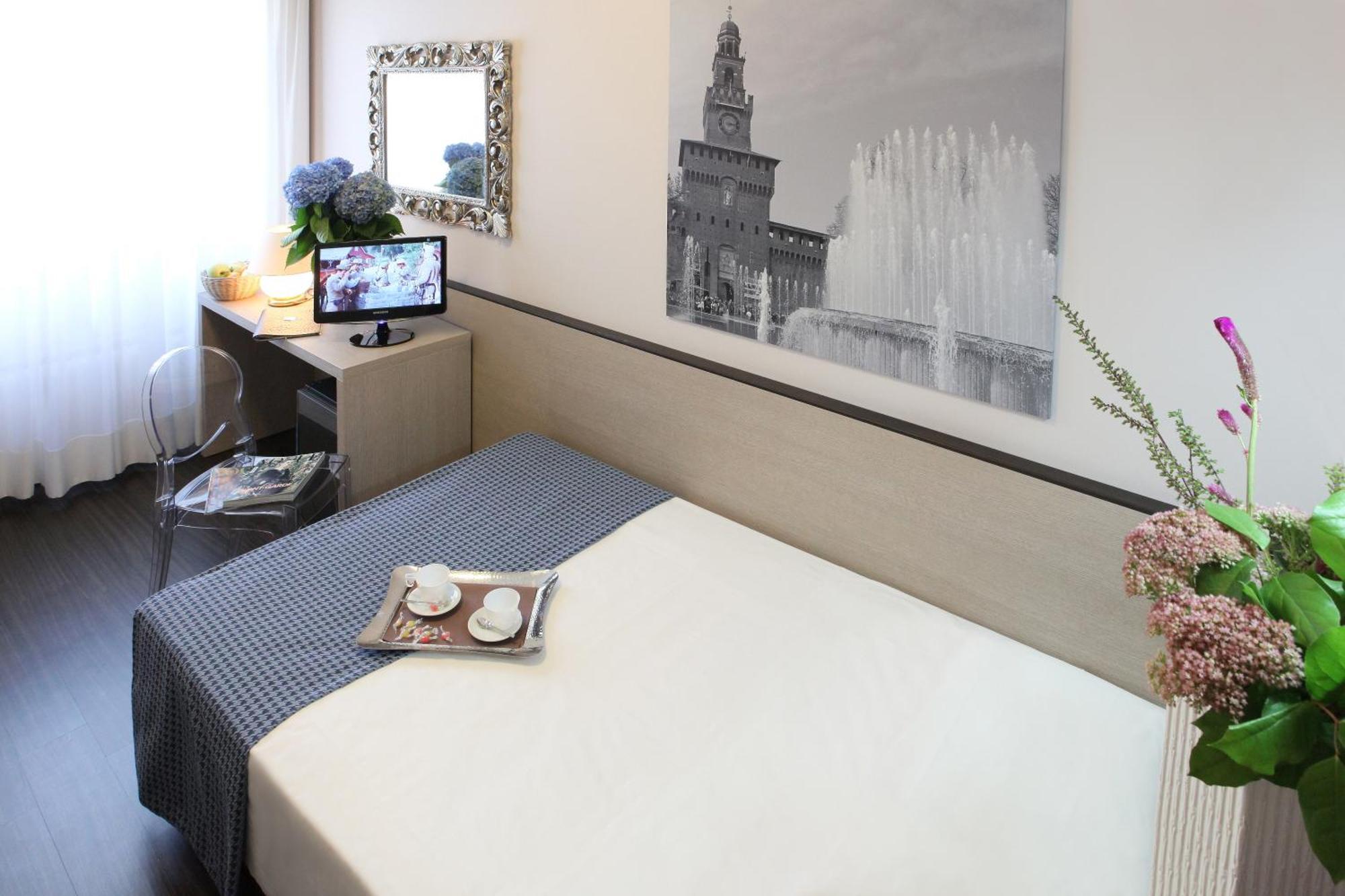 Hotel Mennini Mailand Zimmer foto