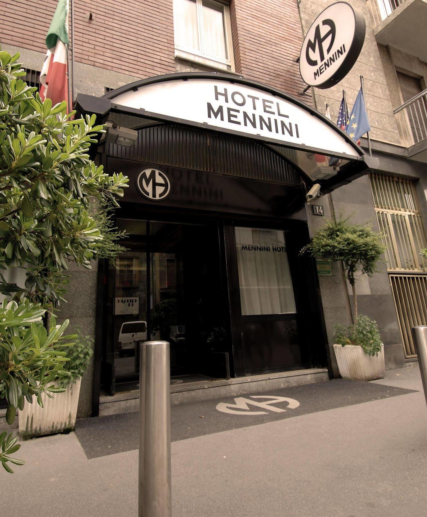 Hotel Mennini Mailand Exterior foto