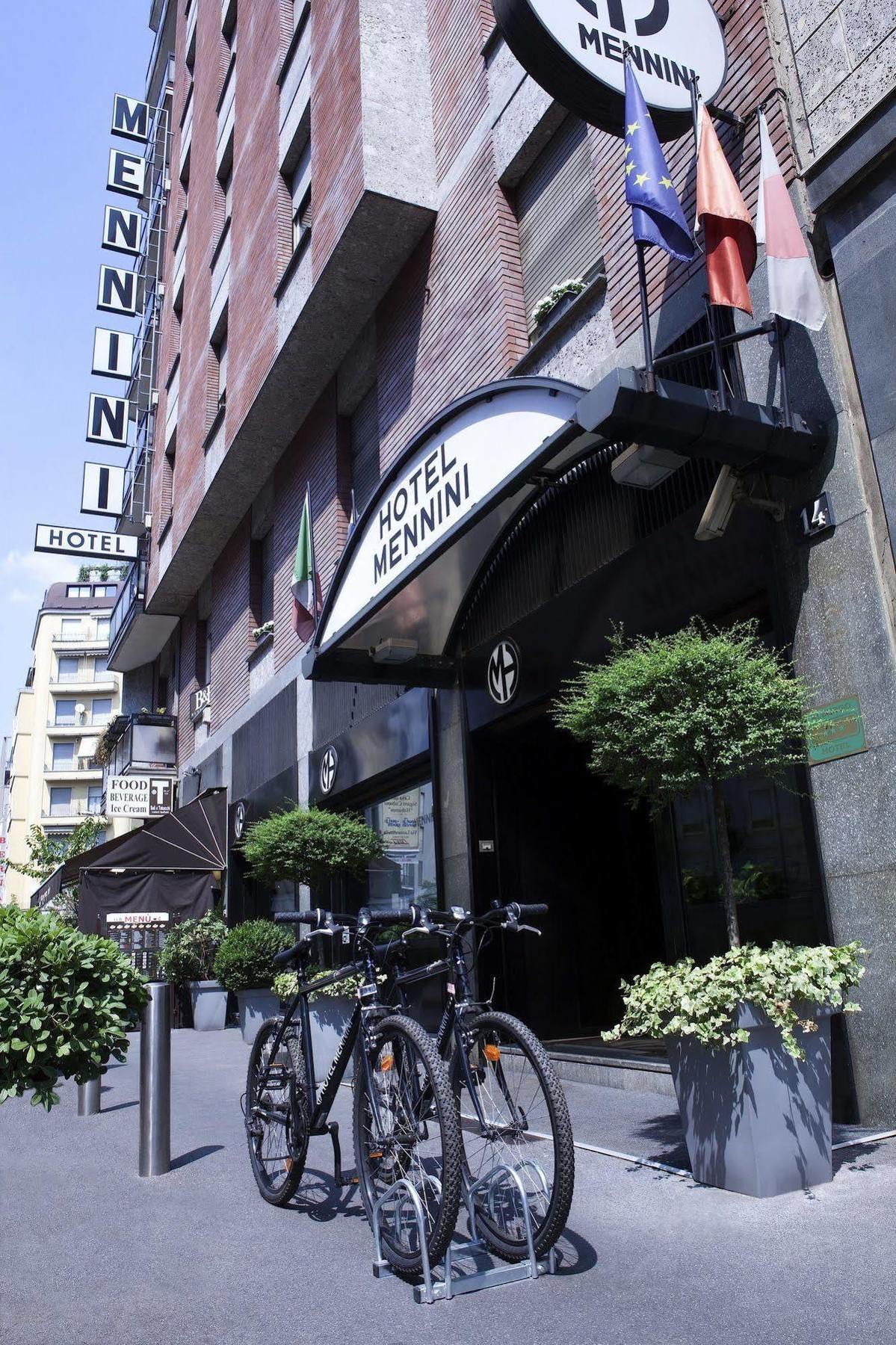 Hotel Mennini Mailand Exterior foto